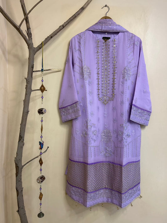 Lilac Pakistani Salwar Kameez USA Complete Look | Zarveil