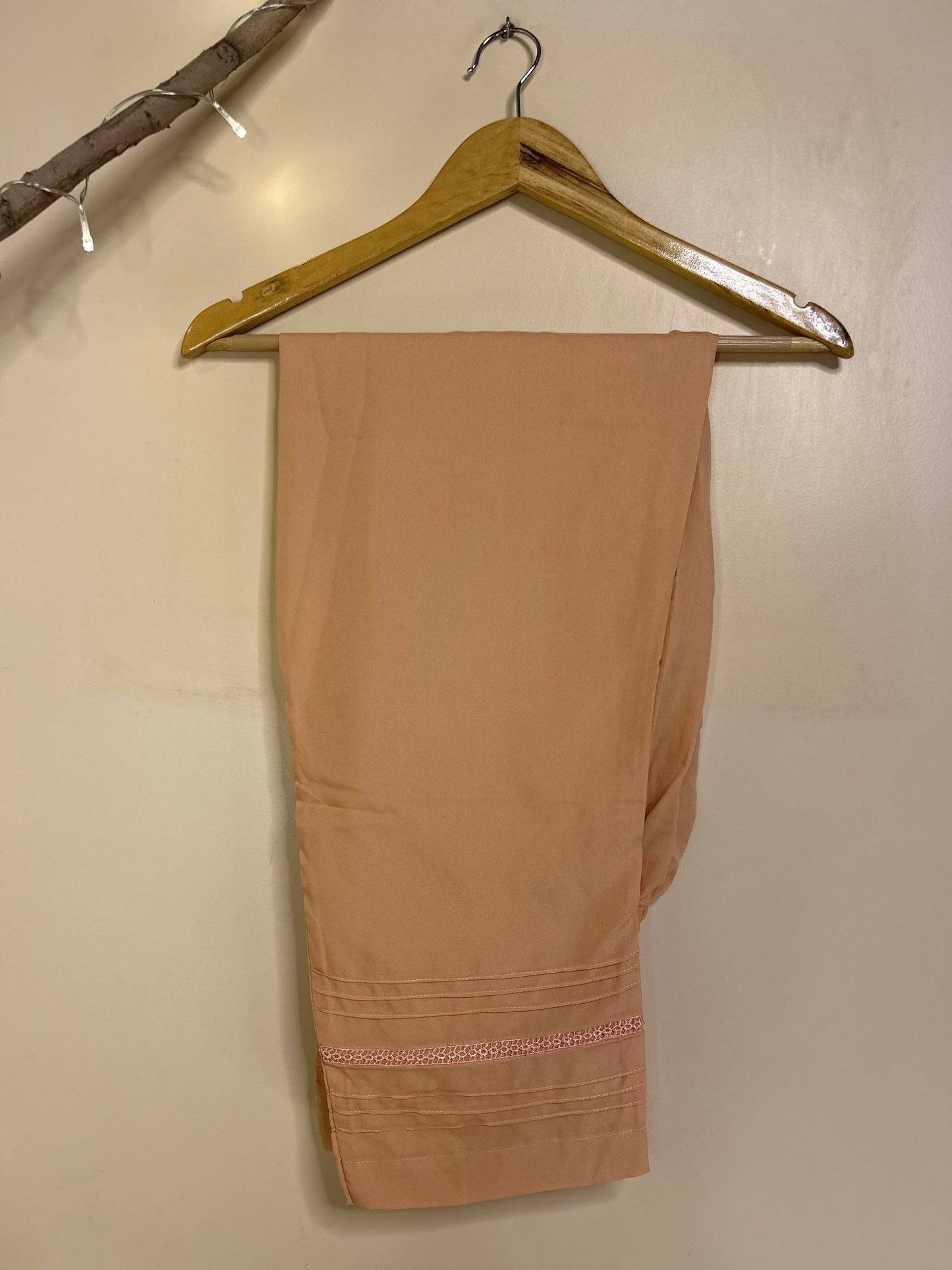 Peach Pakistani Salwar Suit Trouser | Zarveil